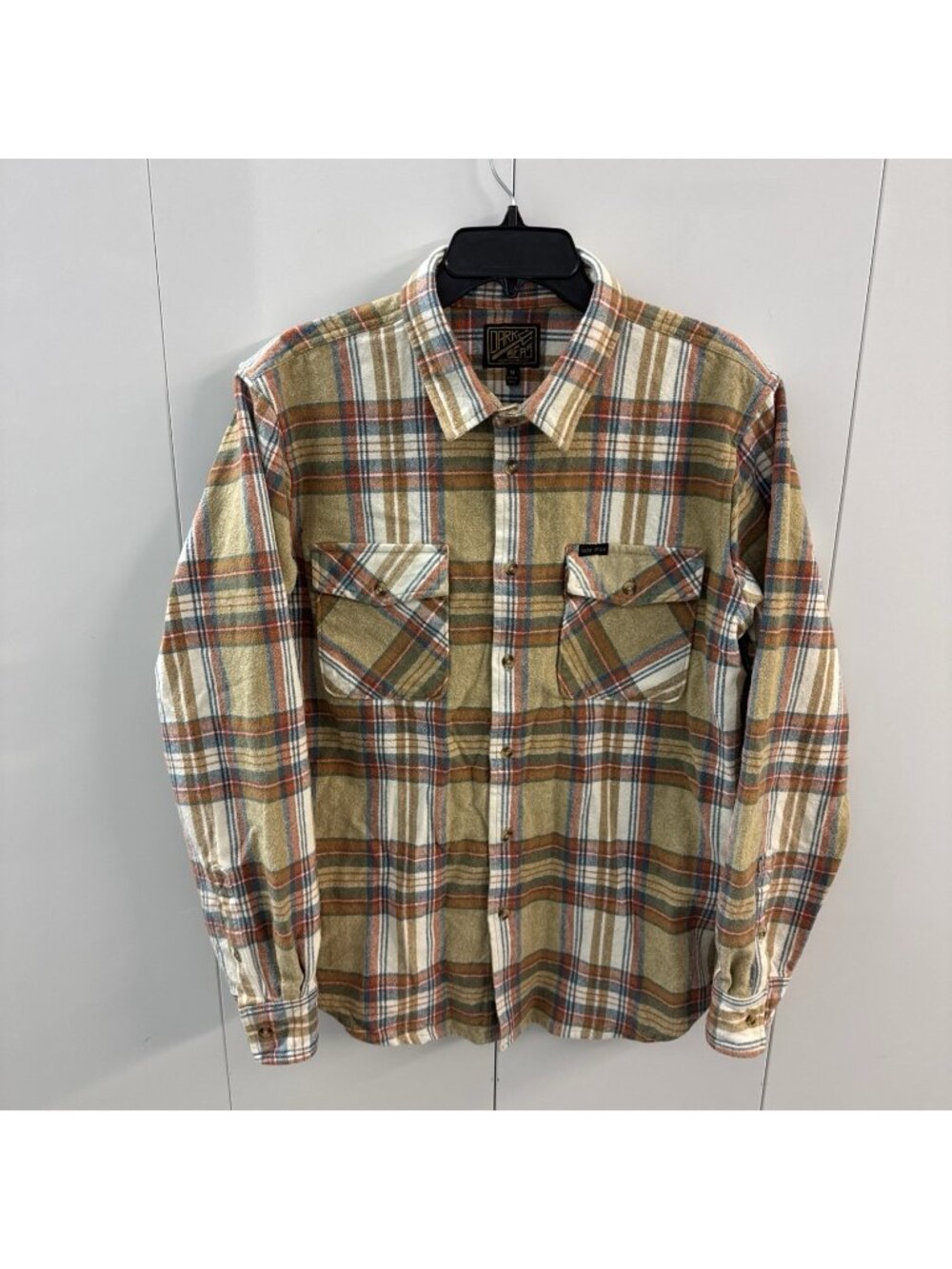 Dark Seas Division Heavy Flannel Low Tide Low‎ Life M Surf Skate Maritime